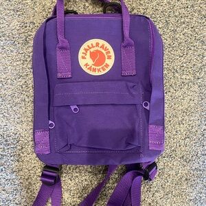 Fjällräven Kånken Mini Purple Backpack